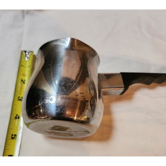 Turkish coffee pot Kinox Stainless Steel 12 Oz Black Handle - Picture 6 of 6